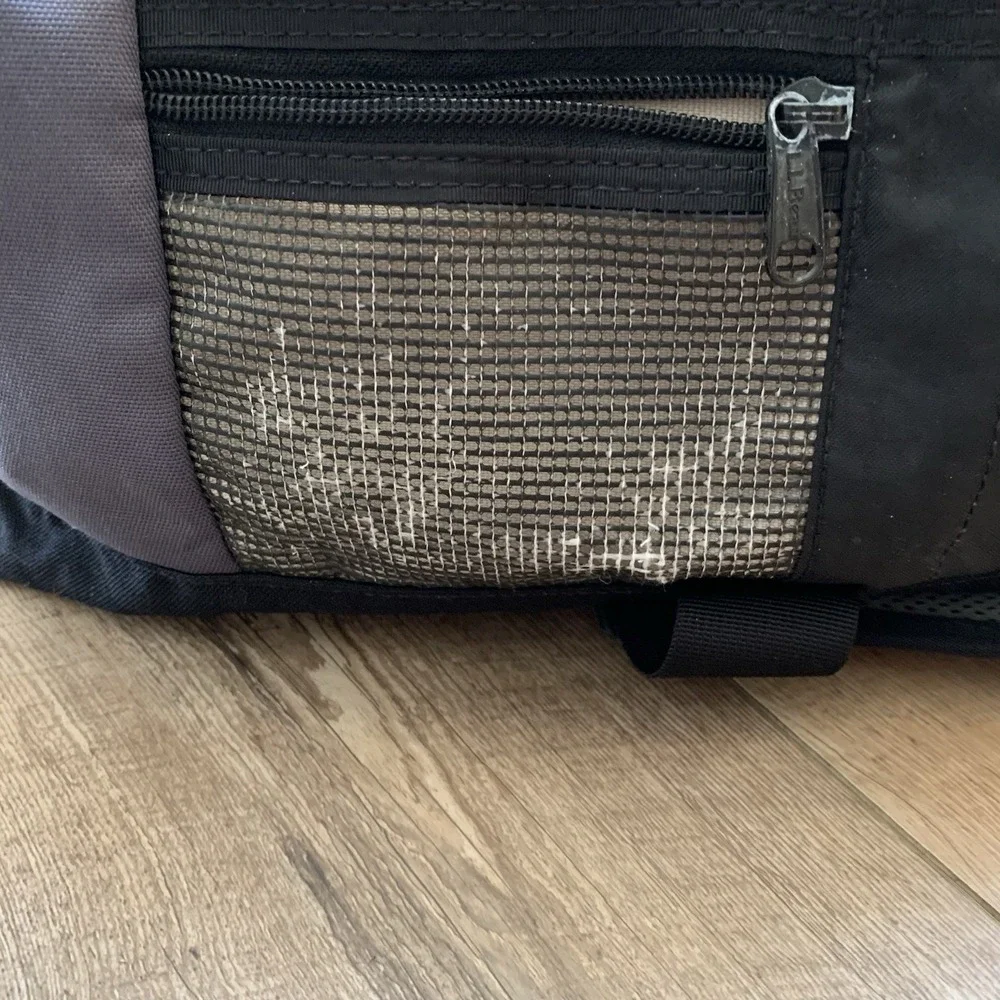 L.L. Bean inside worn